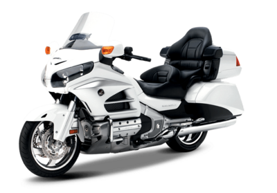 MOTO TAXI GOLDWING sur fond blanc